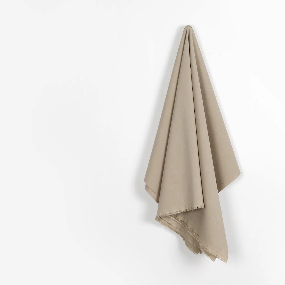 Warp Stretch Cotton/Nylon Suiting - Birch - Image 2