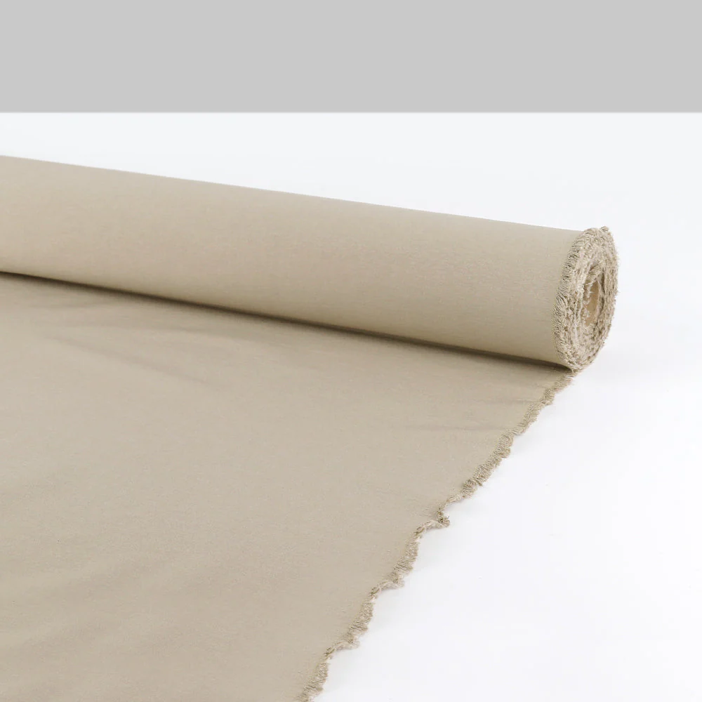 Warp Stretch Cotton/Nylon Suiting - Birch - Image 3
