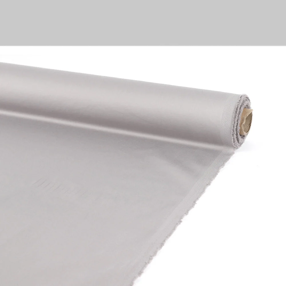 Stretch Cotton Sateen - Concrete - Image 3