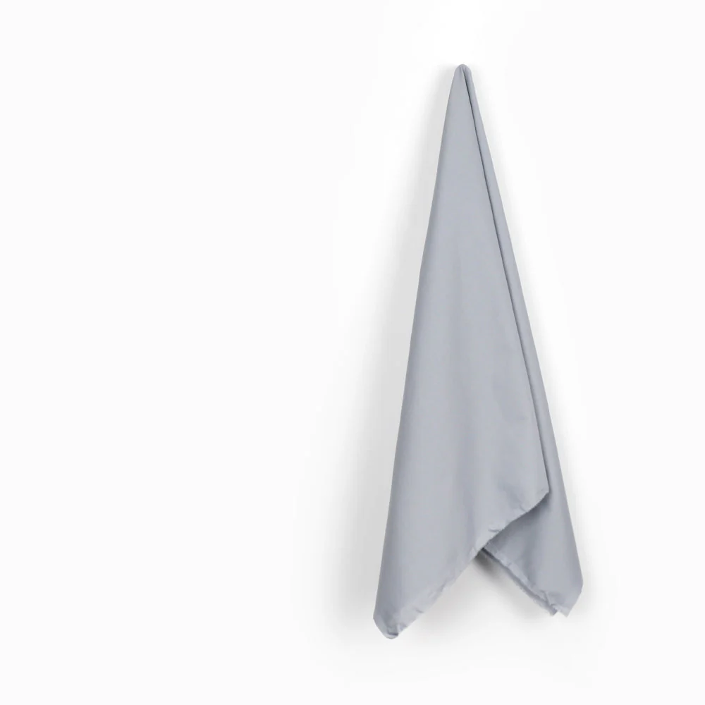 Stretch Cotton Shirting - Steel - Image 2