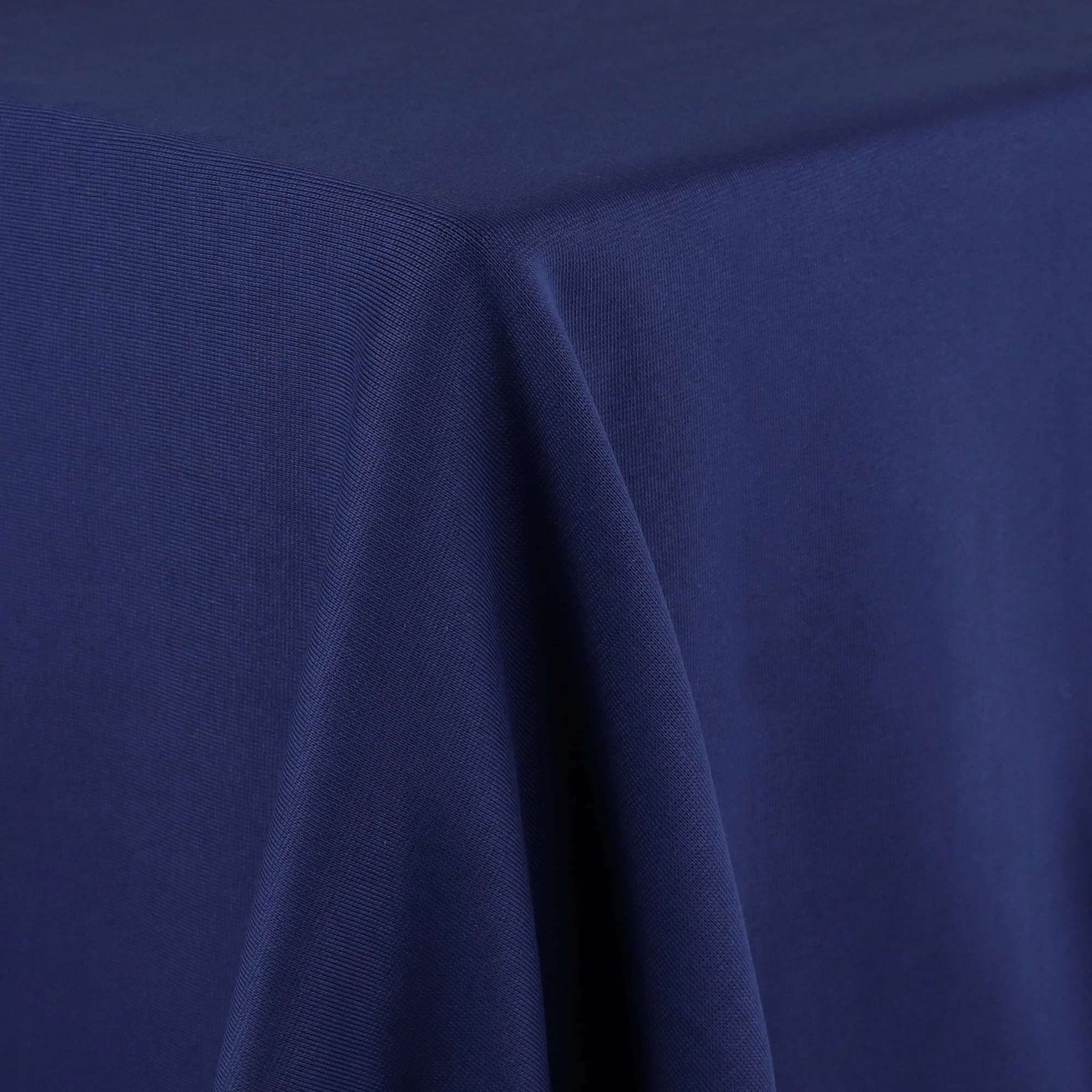 Stretch Organic Cotton 1x1 Rib - Royal Blue - Image 2