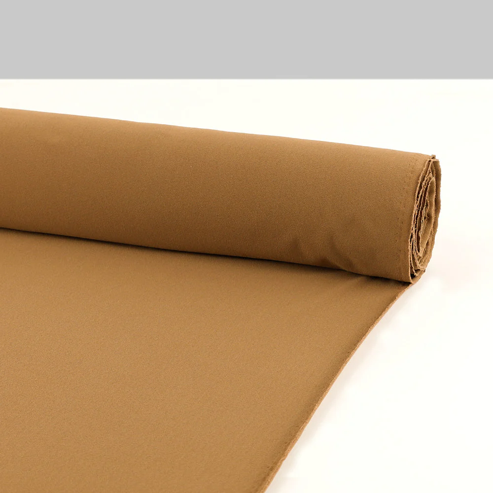 Stretch Poly Crepe Jersey - Malt - Image 3