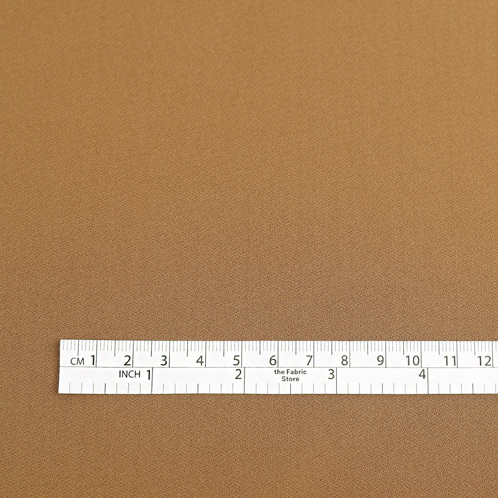 Stretch Poly Crepe Jersey - Malt - Image 4