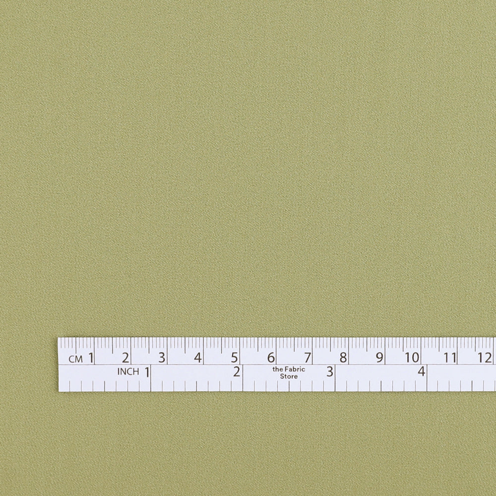 Stretch Poly Twill Suiting - Matcha - Image 4