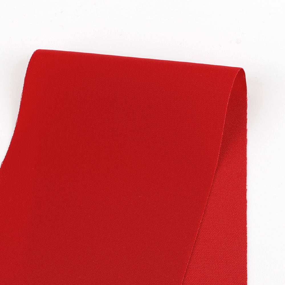 Stretch Poly/Viscose Twill Suiting - Scarlet