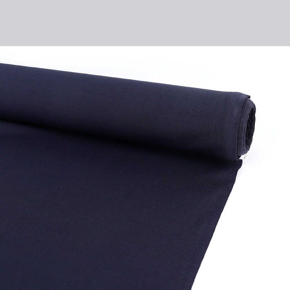 Stretch Poly/Wool Suiting - Ink - Image 3