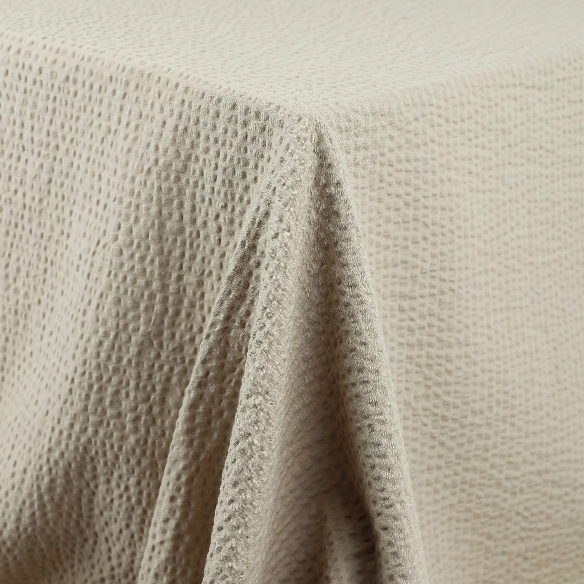 Stretch Seersucker Cotton - Sea Fog - Image 2
