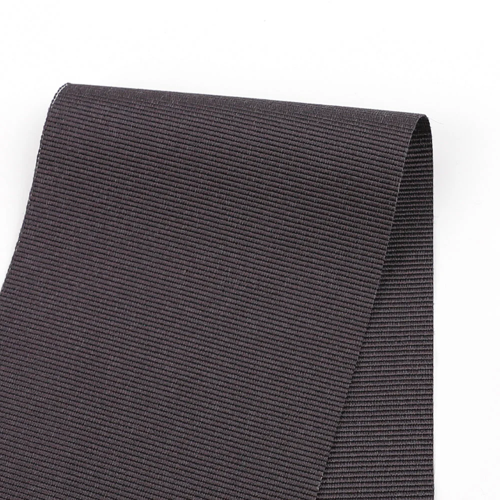 Stretch Silk/Cotton Ottoman - Shadow