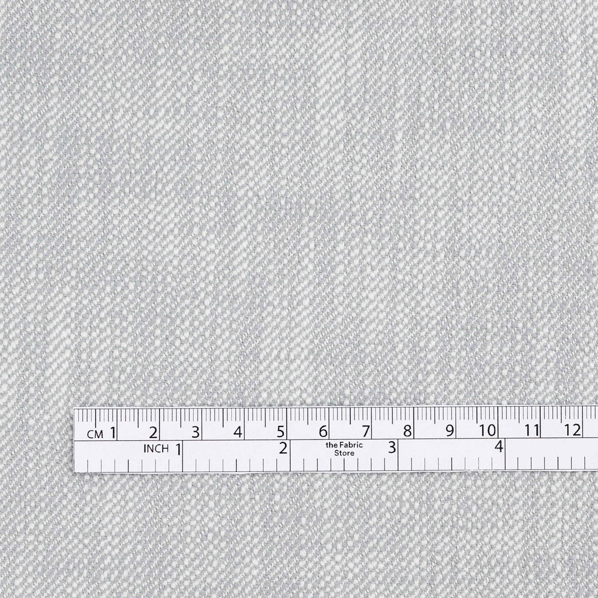 Stretch Slubby Cotton/Poly Twill - Aluminium - Image 4