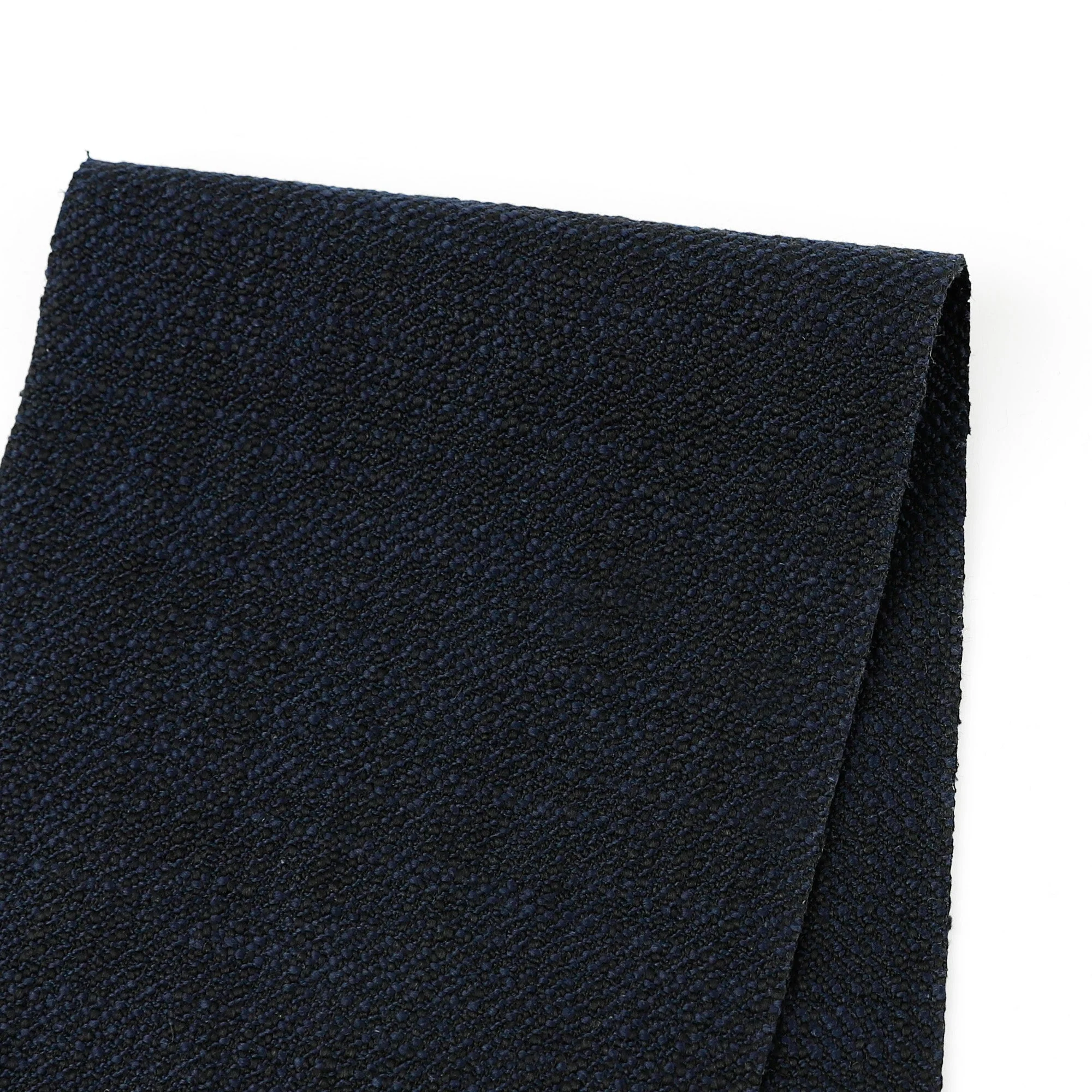 Stretch Slubby Cotton/Poly Twill - Midnight