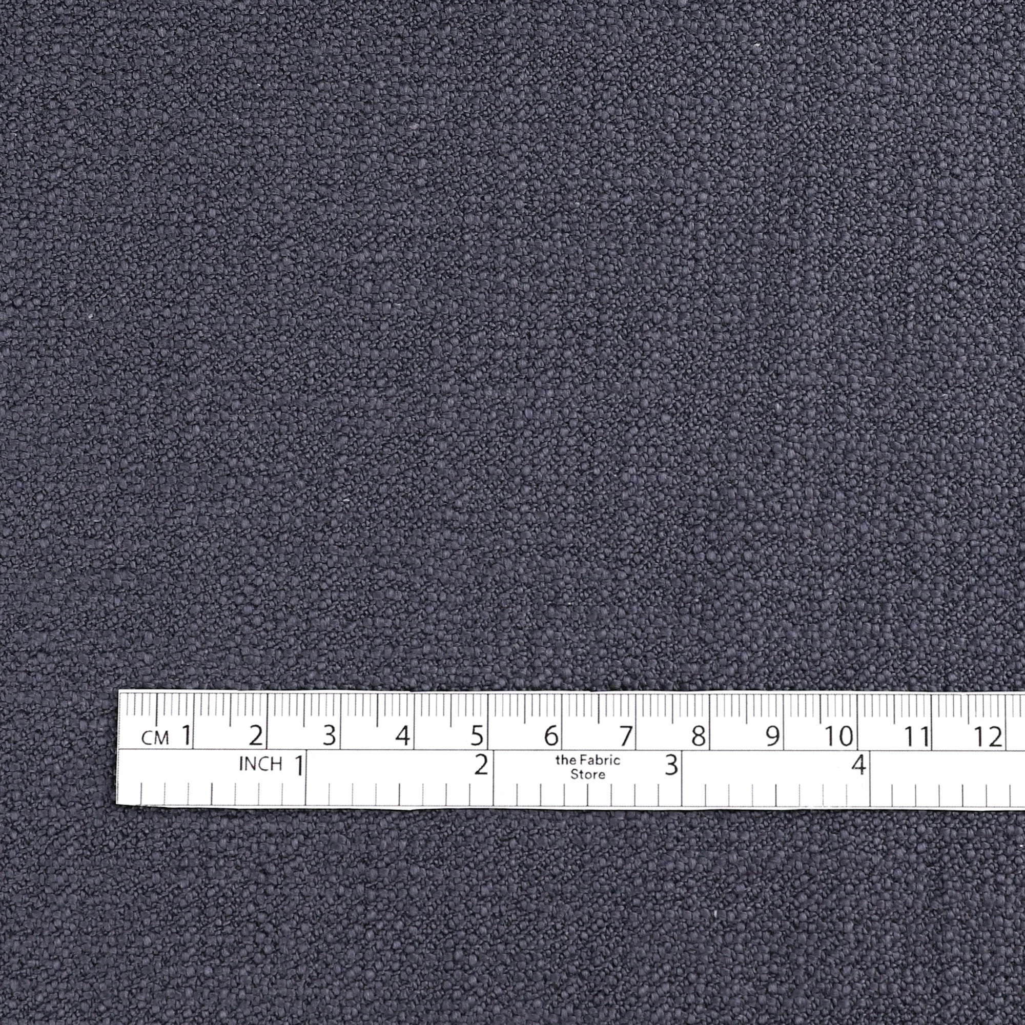 Stretch Slubby Cotton/Poly Twill - Paynes Grey - Image 4
