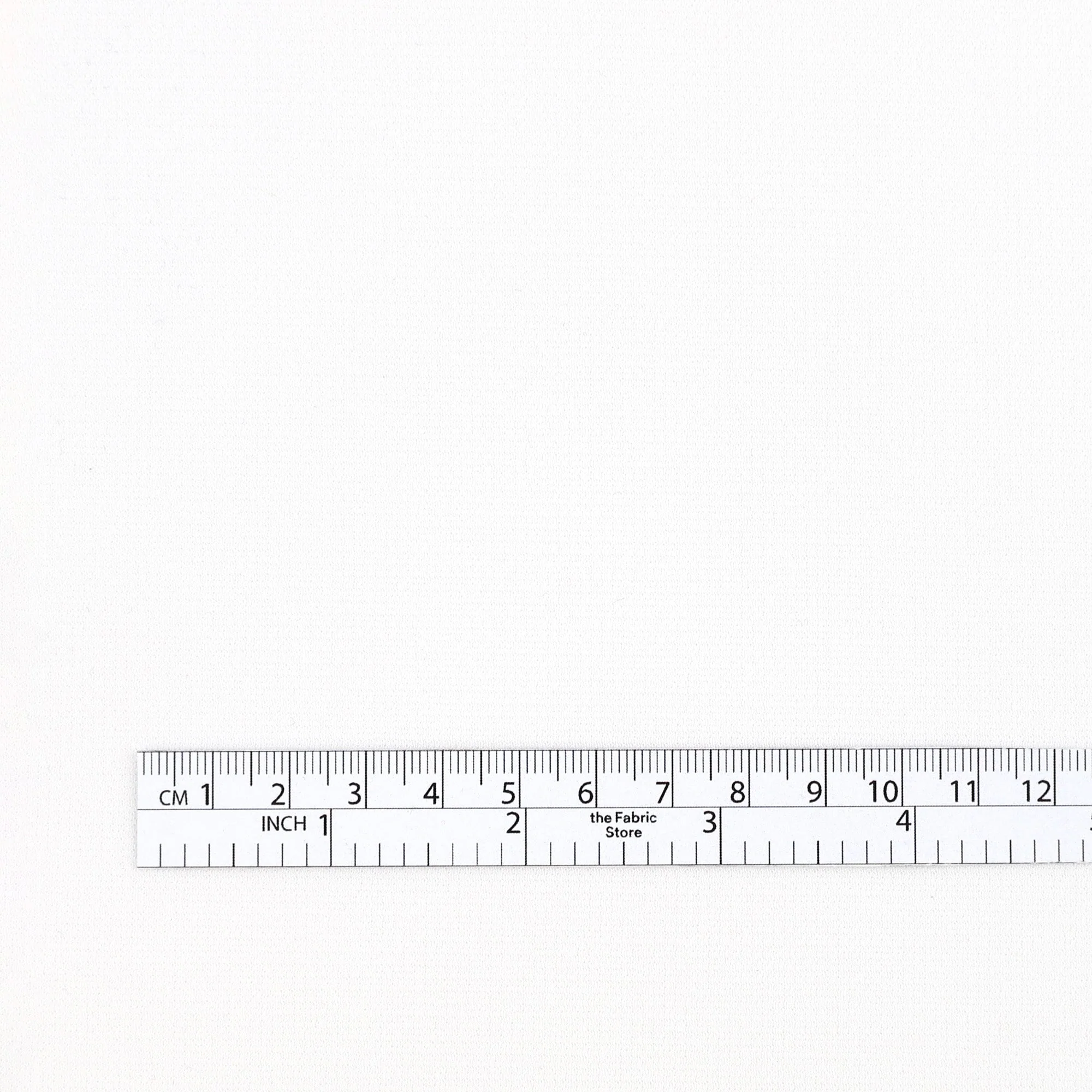 Stretch Viscose Crepe Ponte - White - Image 4