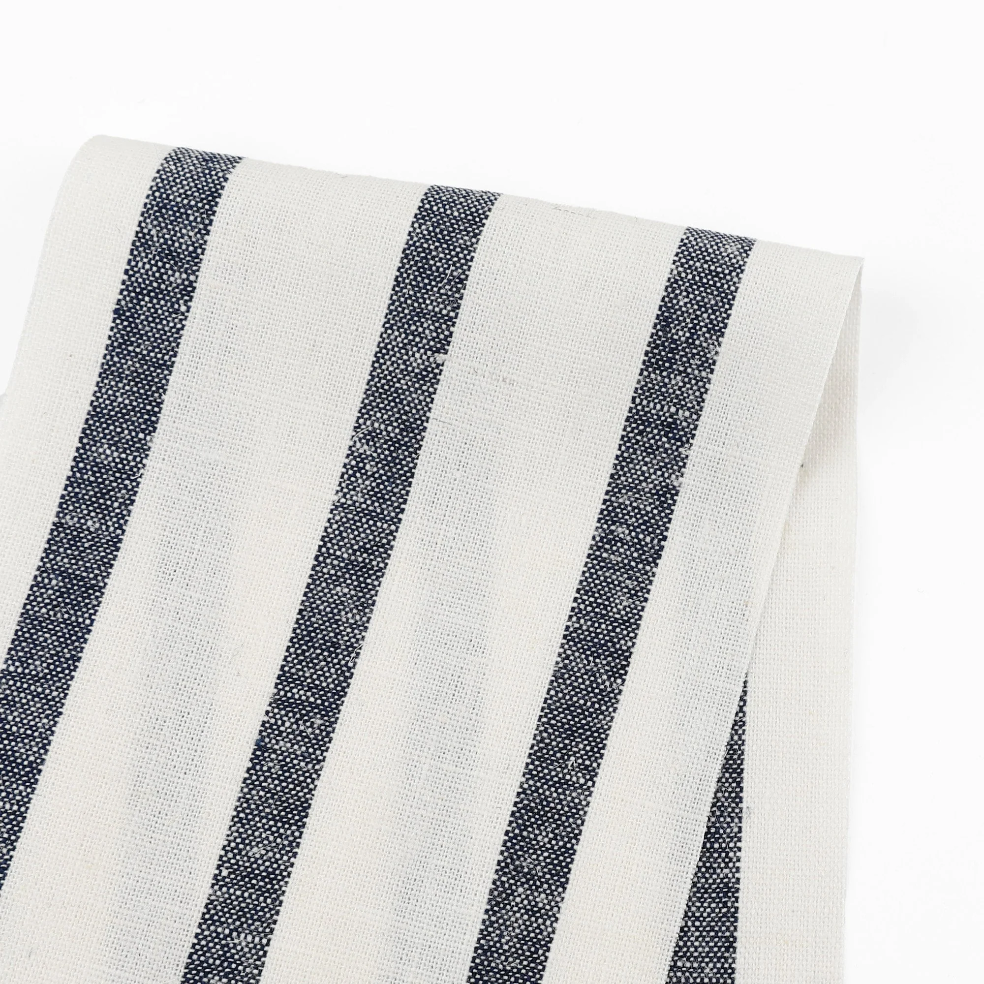 Stripe Linen/Cotton - Denim