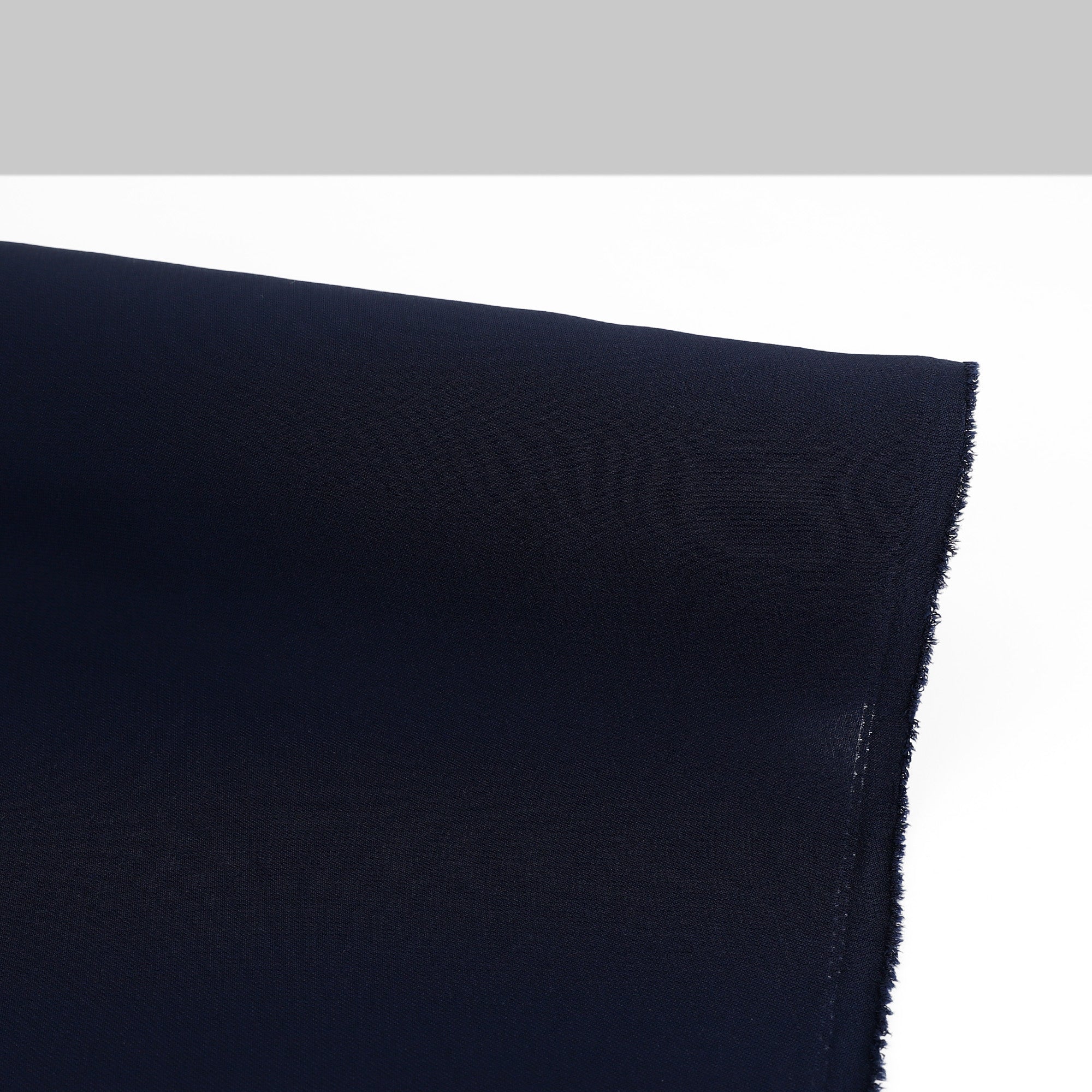 Triacetate Blend Twill - Navy (2nd Grade) - Image 2