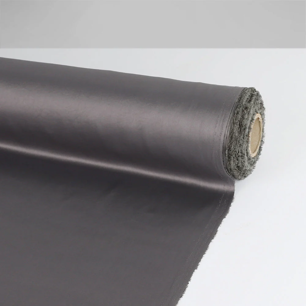 Triacetate/Poly Satin - Iron - Image 3