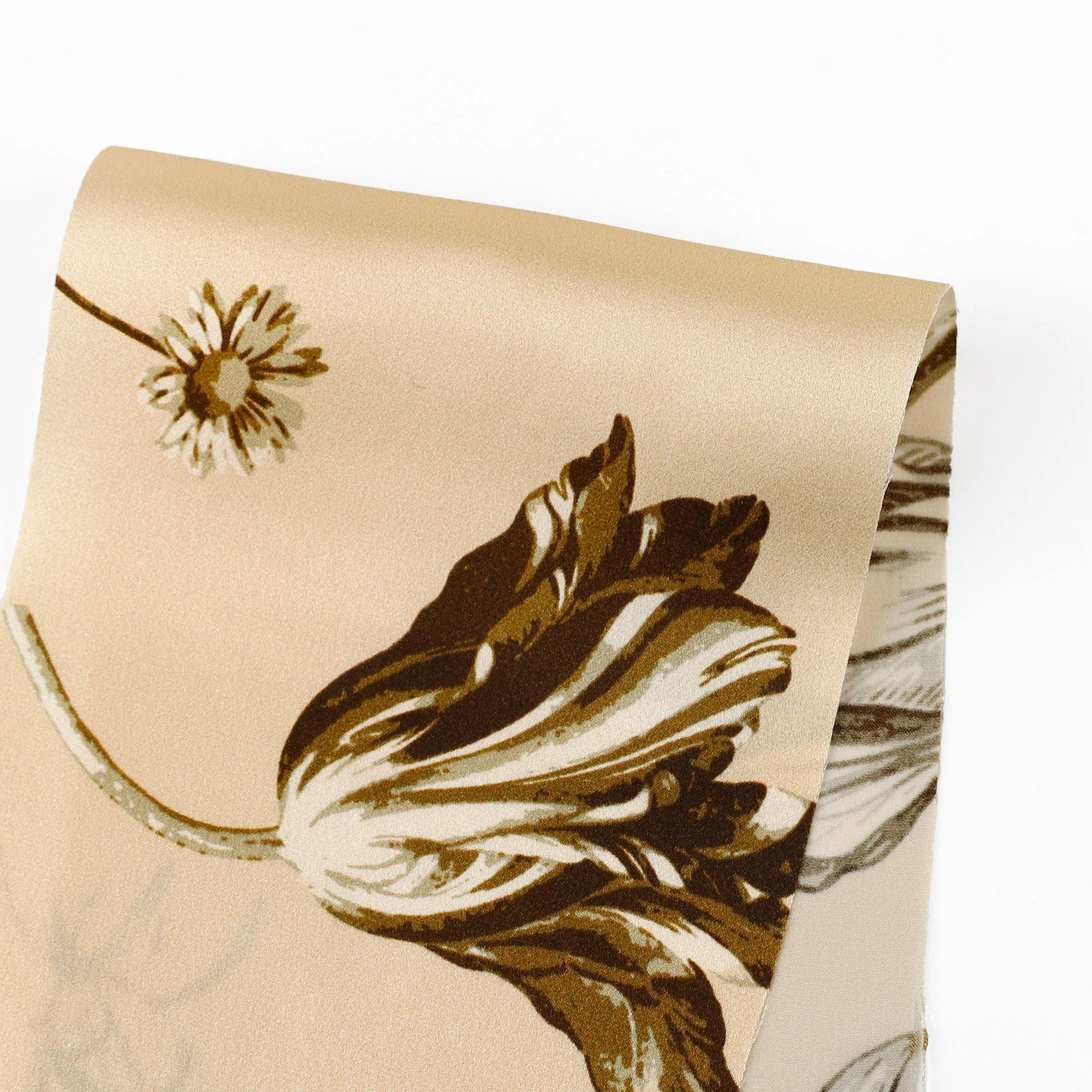 Tulip Silk Satin - Champagne