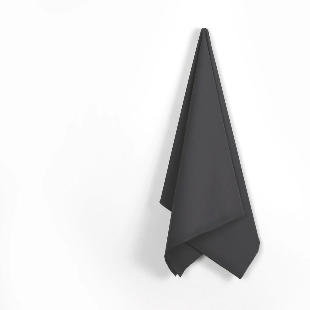 Variegated Stretch Cotton Suiting - Gunmetal - Image 2