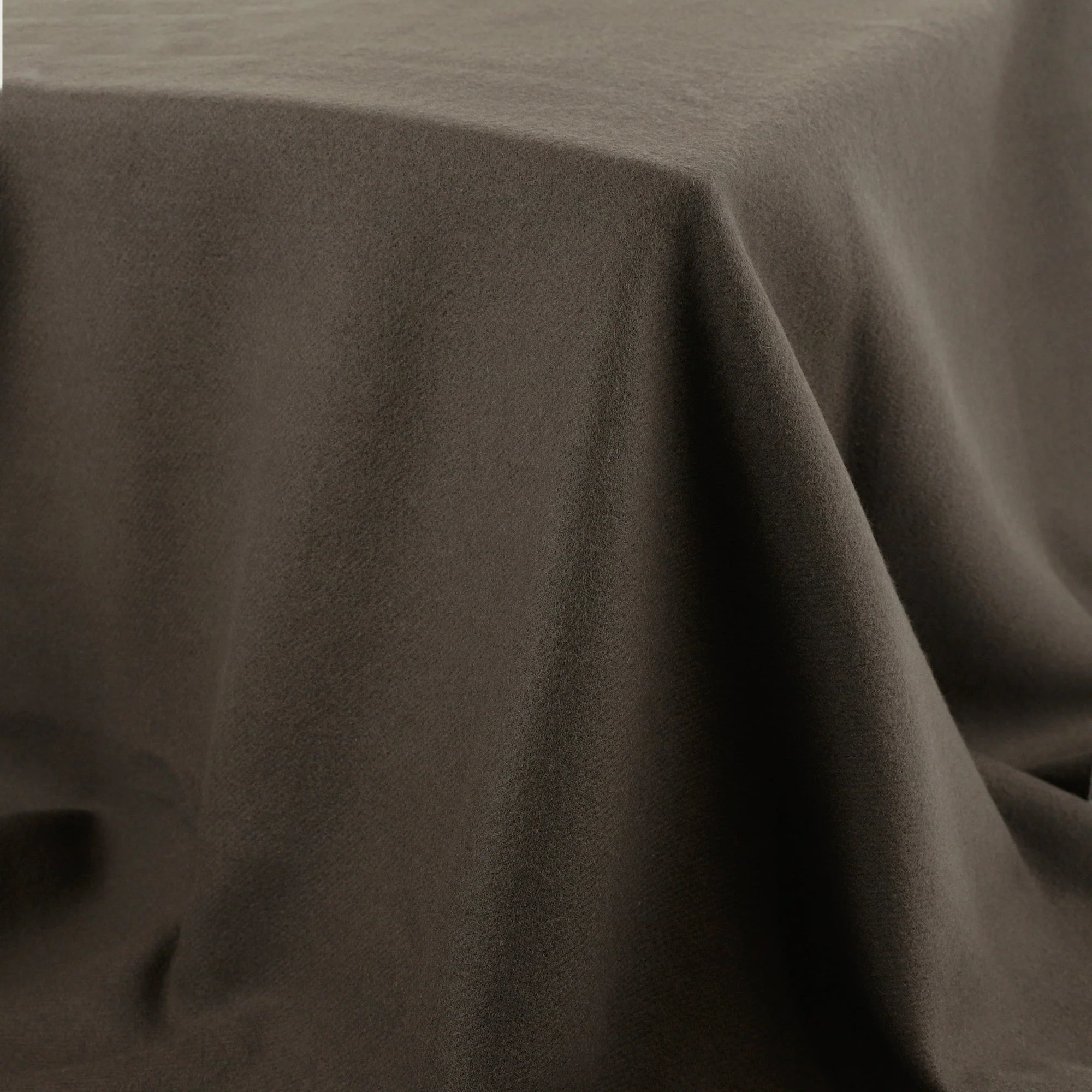 Virgin Wool/Poly Coating - Liquorice - Image 2