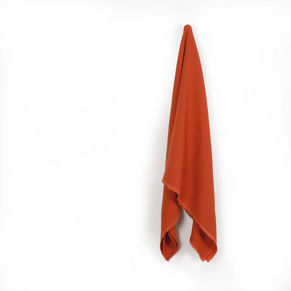 Viscose Crepe - Cayenne - Image 2