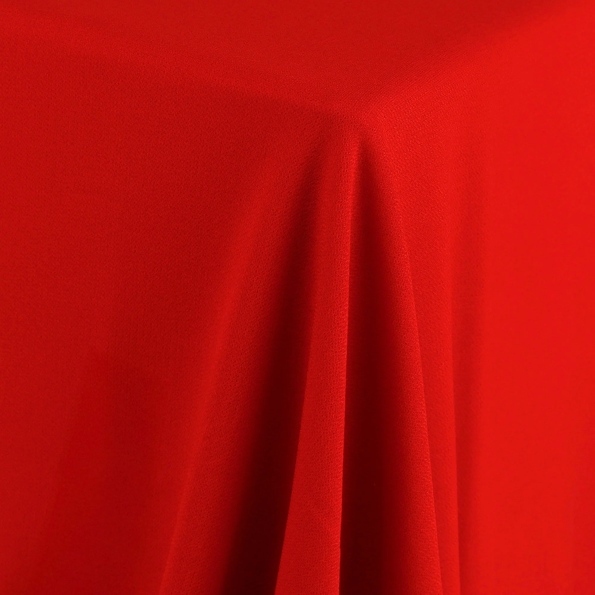 Viscose Crepe Double Jersey - Chilli - Image 2