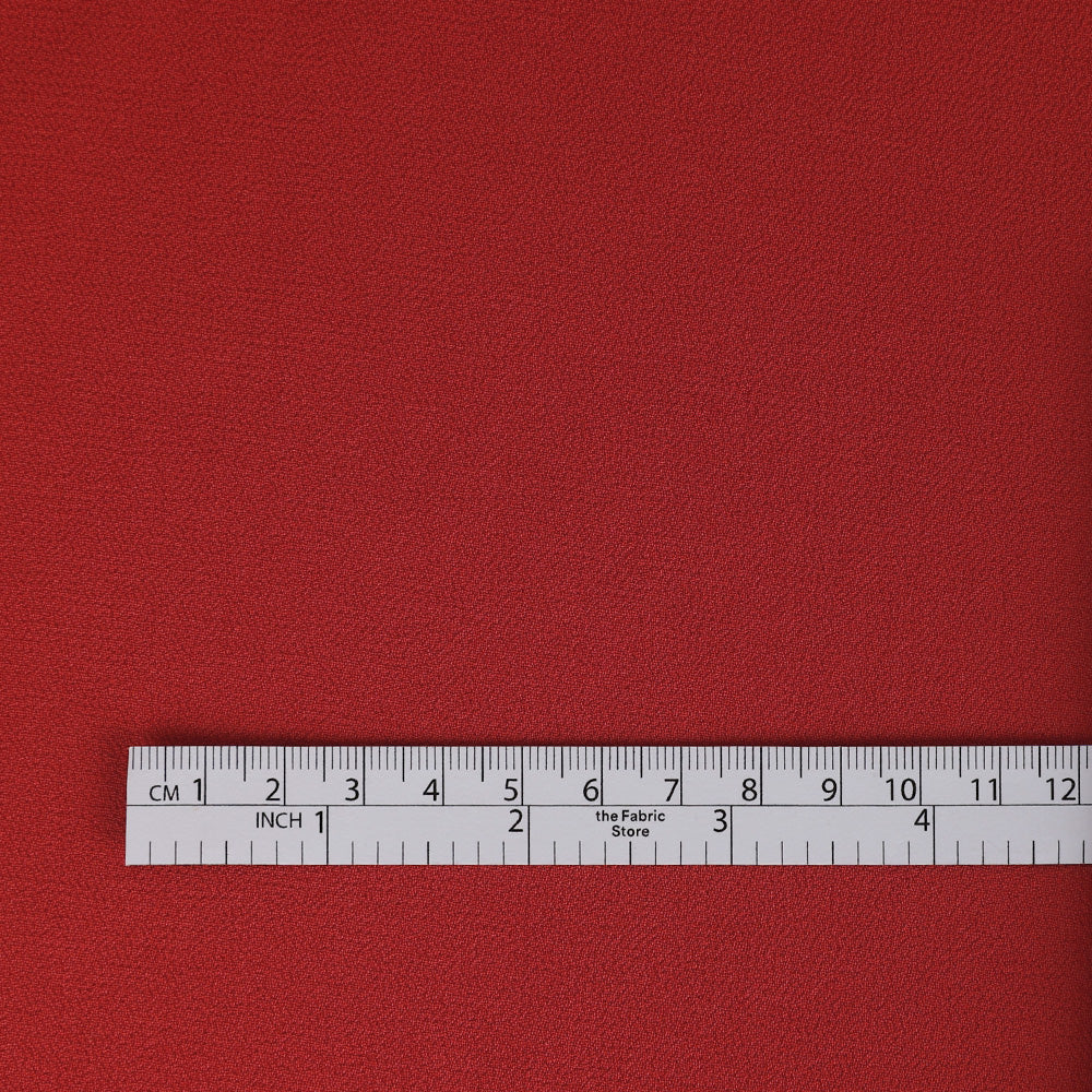 Viscose Georgette - Brick - Image 4