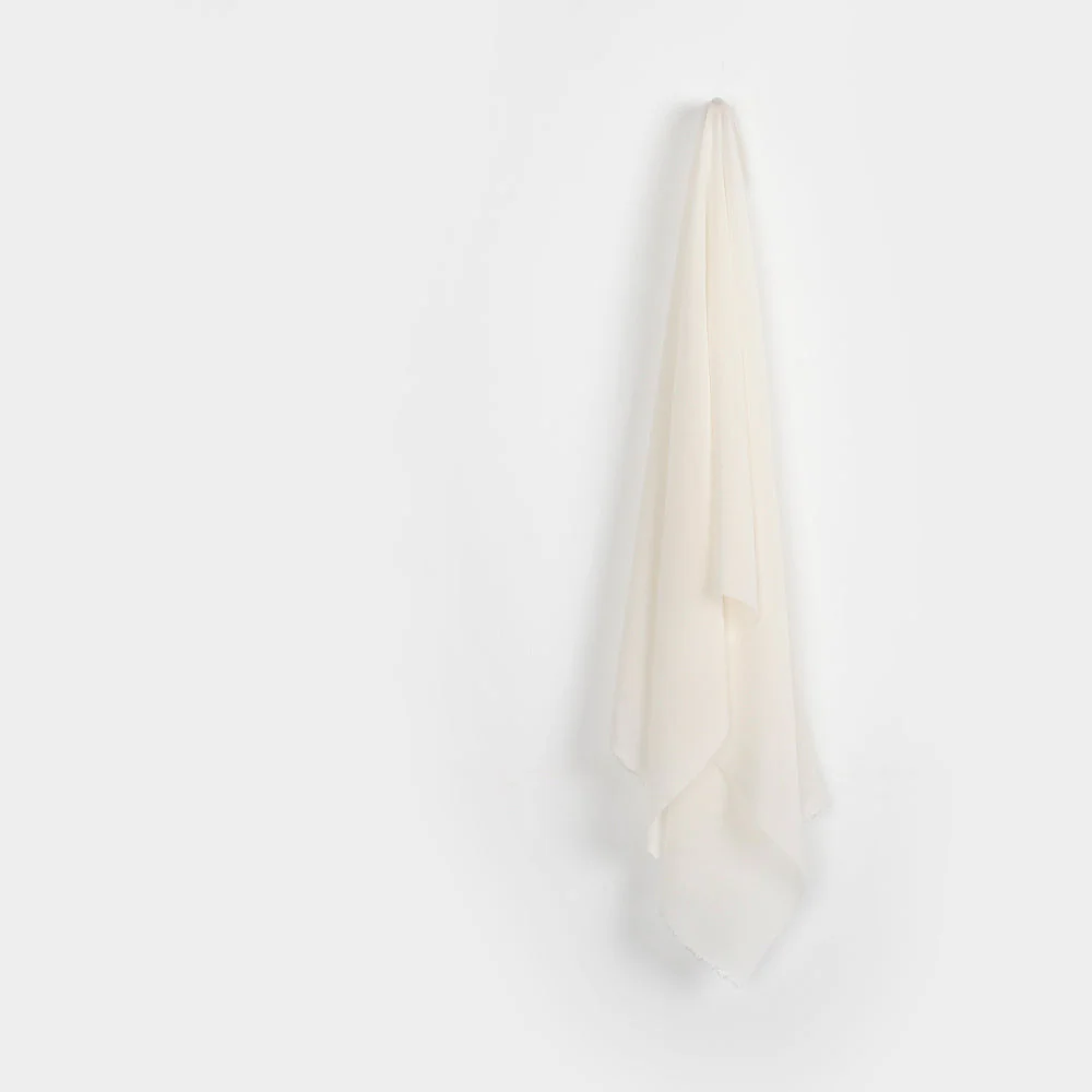Viscose Georgette - Ivory - Image 2