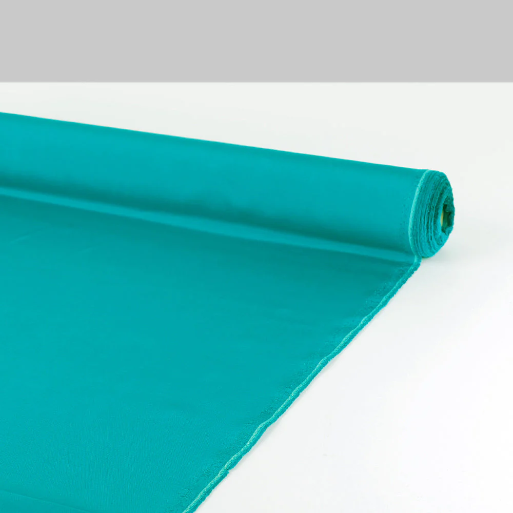 Viscose/Linen - Turquoise - Image 3