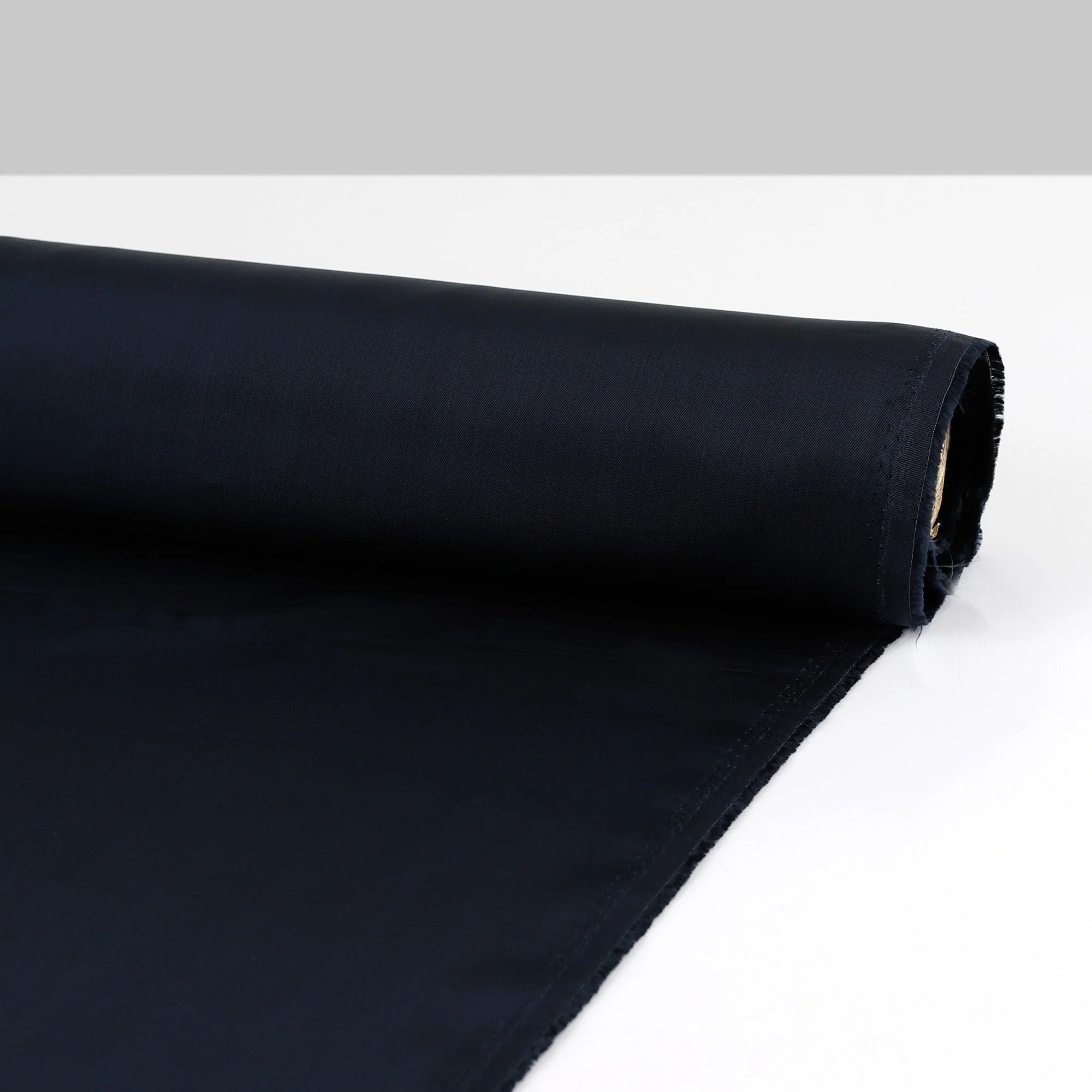 Viscose Twill Lining - Navy - Image 3