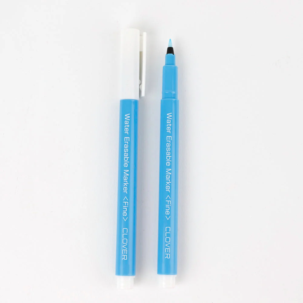 Water Erasable Fine Marker - Light Blue - Image 2