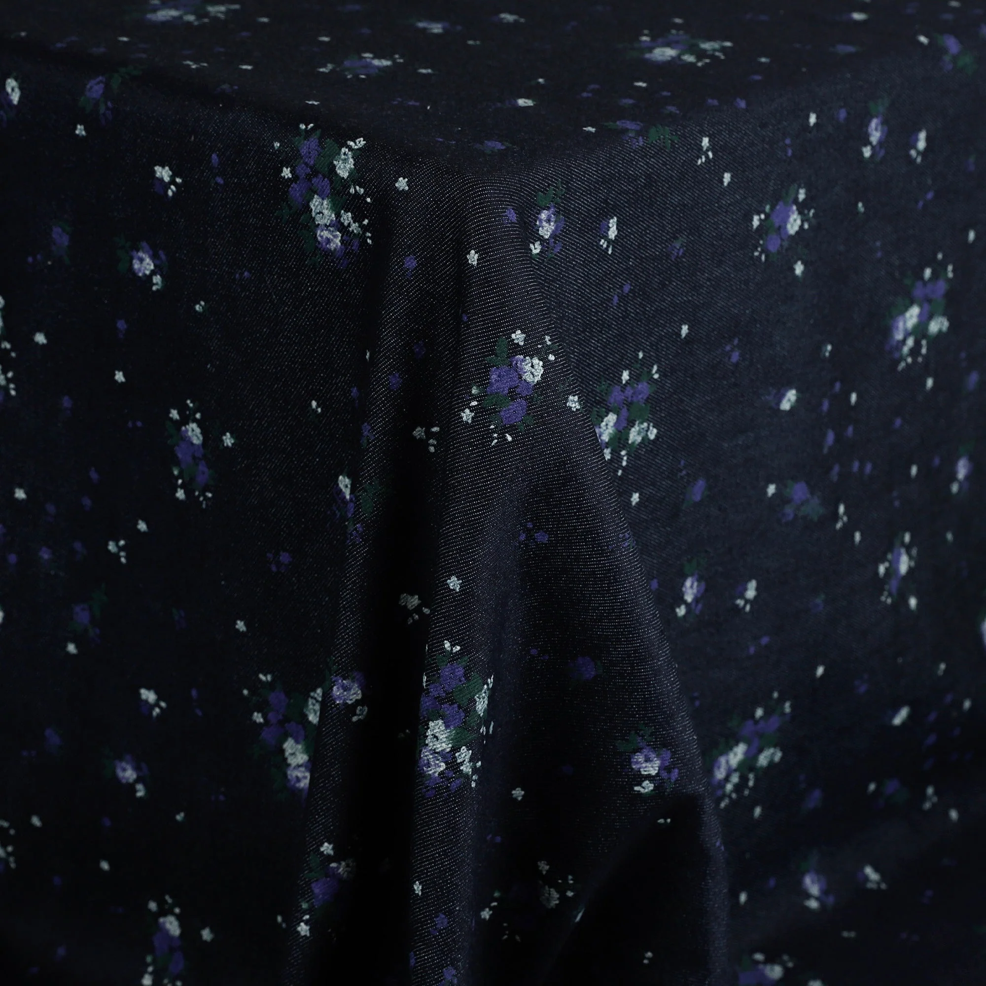 Wild Violet Stretch Denim - Indigo - Image 2