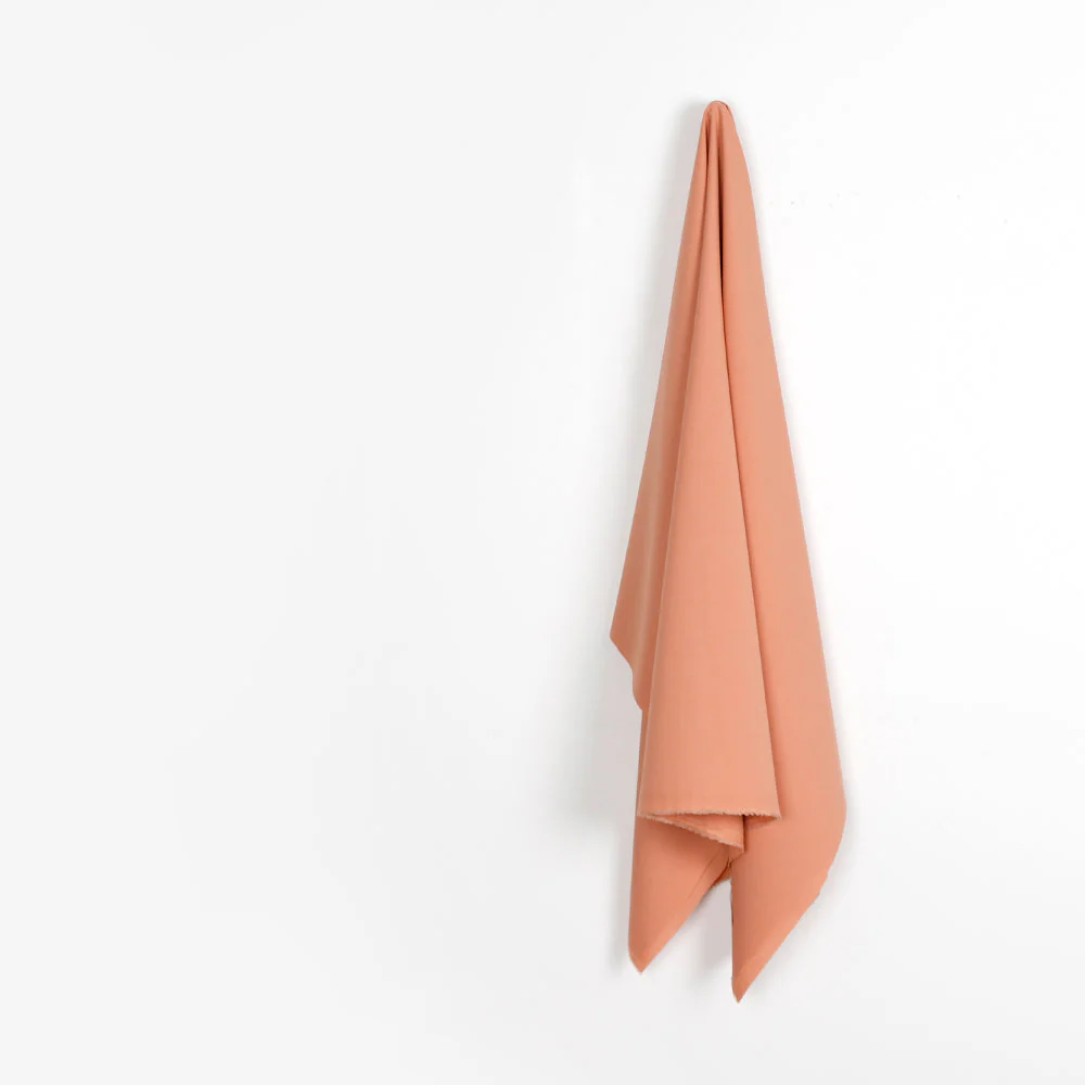 Wool/Poly Suiting - Dusty Peach - Image 2