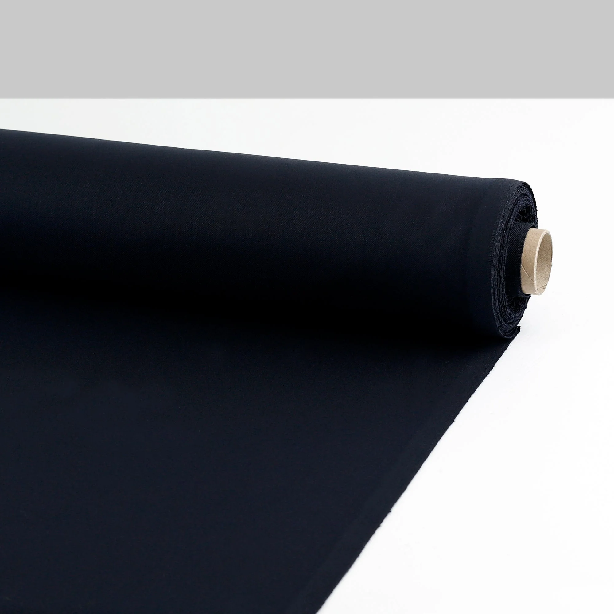 Wool/Poly Twill Suiting - Dark Ink - Image 3