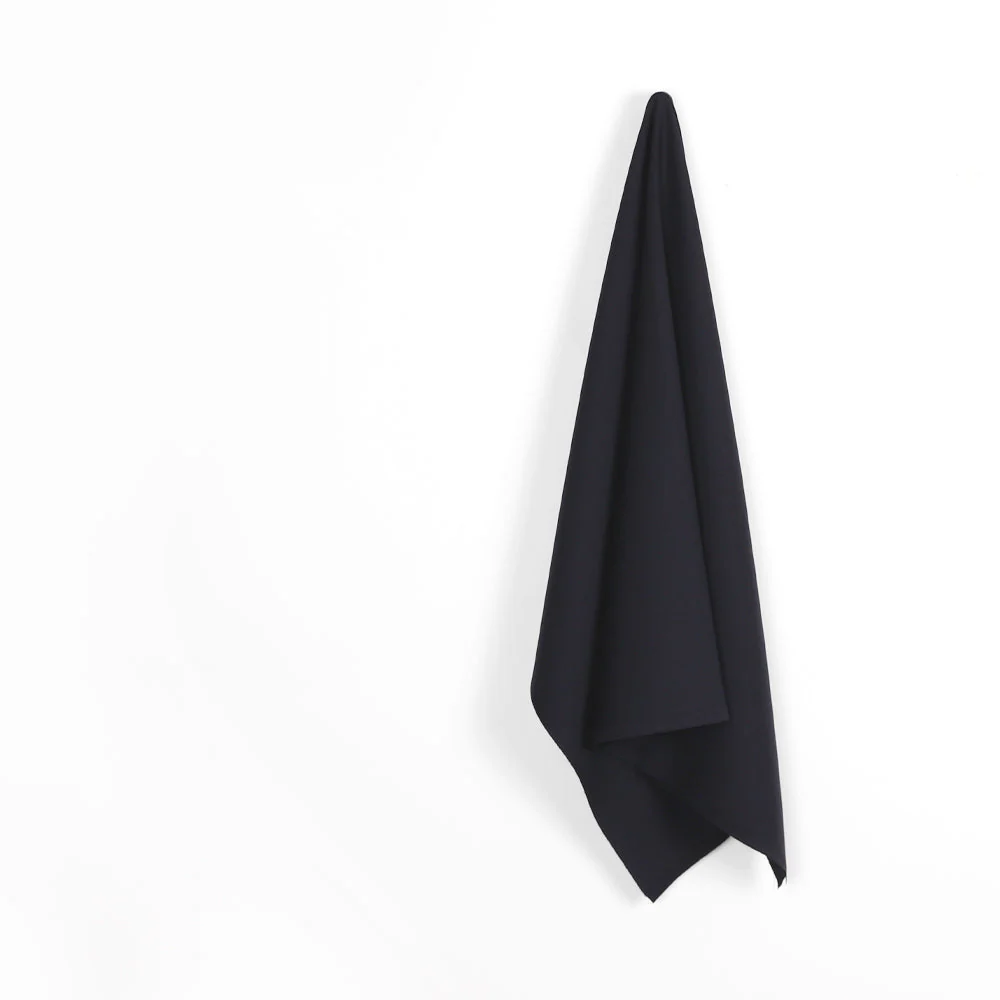 Wool/Poly Twill Suiting - Midnight - Image 2
