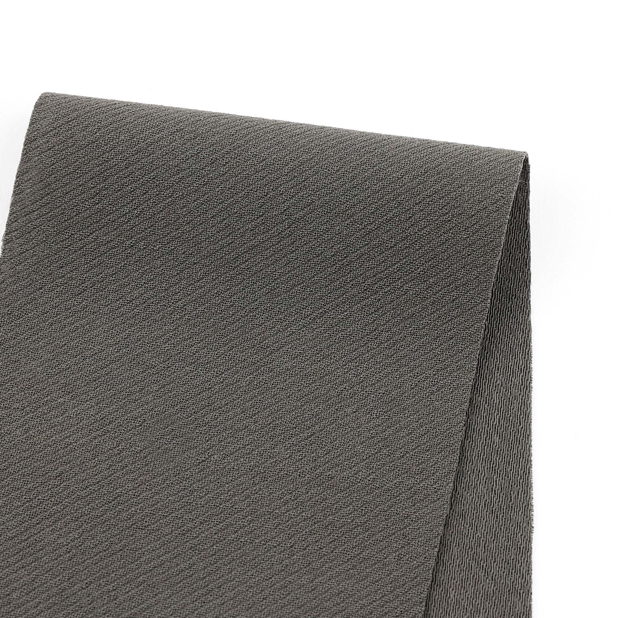 Wool Twill Suiting - Iron
